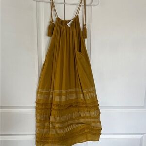 For The Republic Mustard Midi Dress